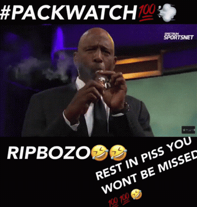 Man In Suit And Tie Smoking Cigarette Ripbozo Rest In Piss You Won't Be Missed GIF