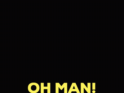 Man In Suit And Tie Standing Before Ocean Saying Oh Man GIF