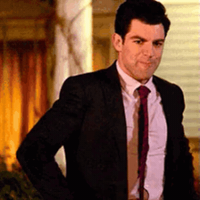 Man In Suit And Tie Standing GIF