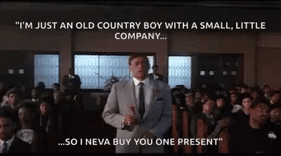 Man In Suit And Tie Standing In Front Of Church Crowd GIF
