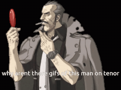 Man In Suit And Tie Standing In Front Of Trade Offer GIF