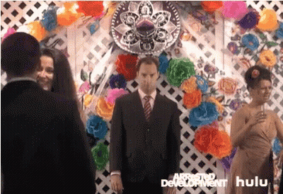 Man In Suit And Tie Standing GIF