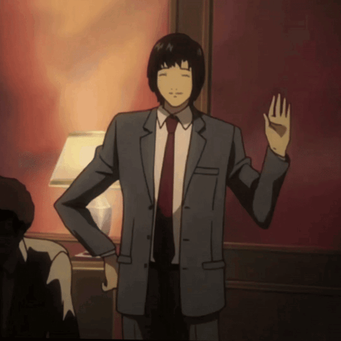 Man In Suit And Tie Standing GIF