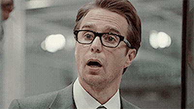 Man In Suit And Tie Surprised GIF