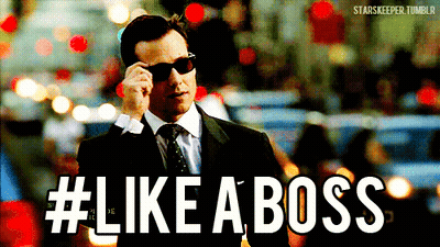 Man In Suit And Tie Talking Cell Phone Like A Boss GIF