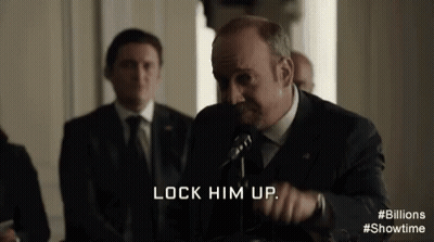 Man In Suit And Tie Talking Into Microphone GIF