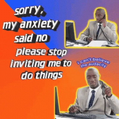 Man In Suit And Tie Talking On Phone GIF