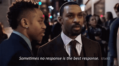 Man In Suit And Tie Talking To Another Man GIF
