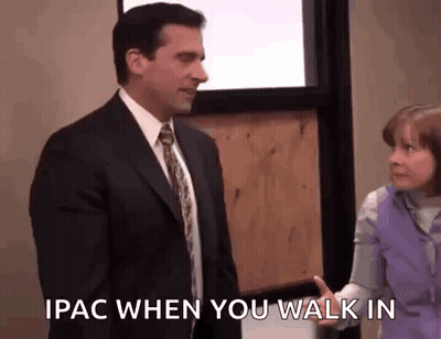 Man In Suit And Tie Talking To Woman GIF