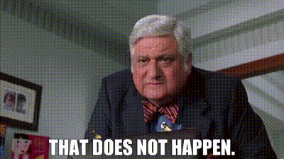 Man In Suit And Tie That Does Not Happen GIF