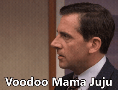 Man In Suit And Tie Voodoo Mama Juju GIF
