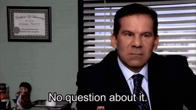 Man In Suit And Tie Wearing Sunglasses Making Gesture GIF