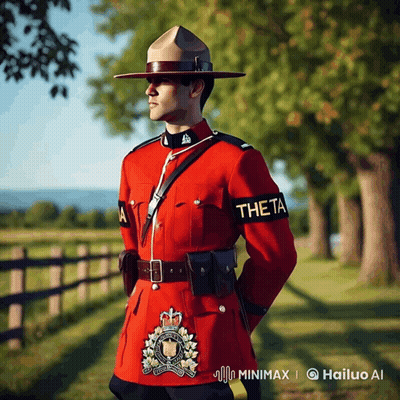 Man In Suit And Tie Wearing Theta Hat GIF