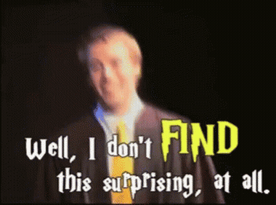 Man In Suit And Tie Well I Don't Find This Surprising At All GIF