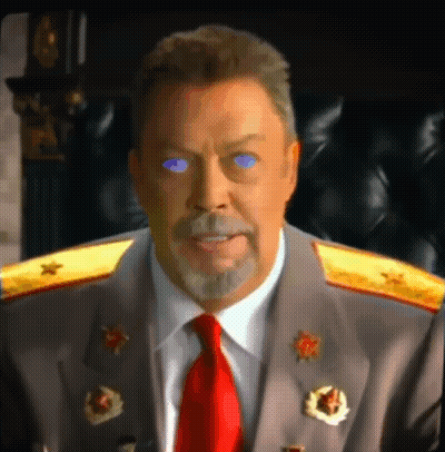 Man In Suit And Tie With Beard And Blue Eyes GIF