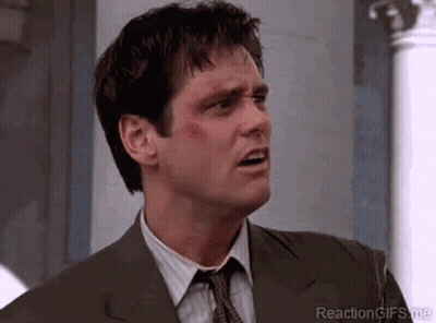 Man In Suit And Tie With Bruise GIF