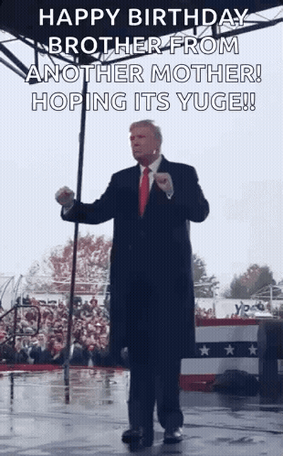 Man In Suit And Tie With Cat Mask Yuge GIF