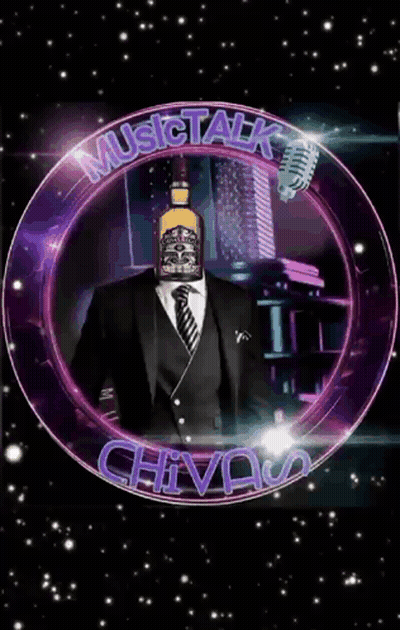 Man In Suit And Tie With Chivas Bottle GIF