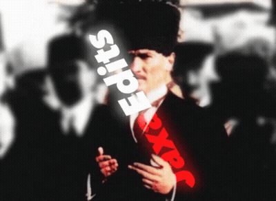 Man in Suit and Tie with Edits Above