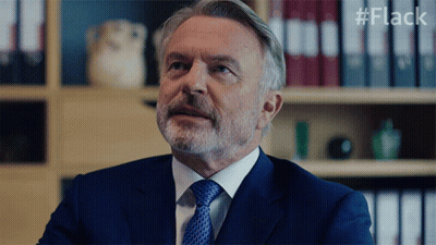 Man In Suit And Tie With #Flack GIF