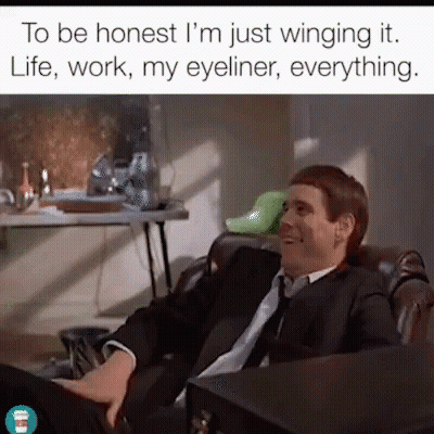 Man In Suit And Tie With Green Phone On Head GIF