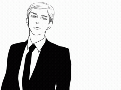 Man In Suit And Tie With Hands In Pockets GIF