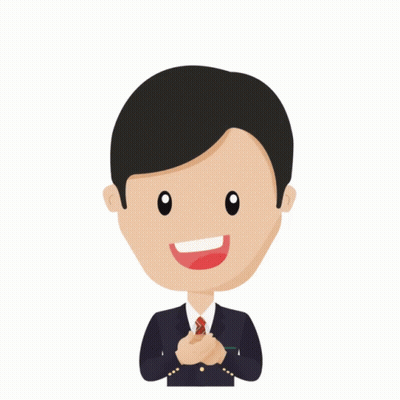 Man In Suit And Tie With Hands On Chest GIF