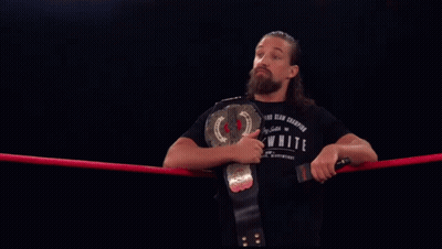 Man In Suit And Tie With Headphones And Microphone GIF