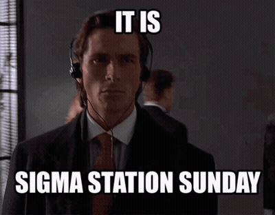 Man In Suit And Tie With Headset Sigma Station Sunday GIF