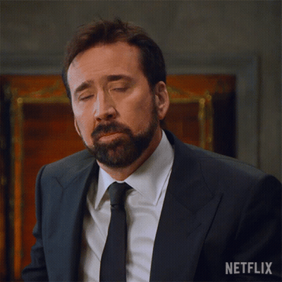 Man In Suit And Tie With Netflix GIF