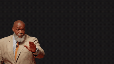 Man In Suit And Tie With Quote From Dr. Vaddie Baucham Jr GIF