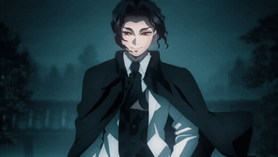 Man In Suit And Tie With Red Eyes GIF