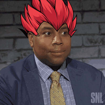 Man In Suit And Tie With SNL Logo GIF