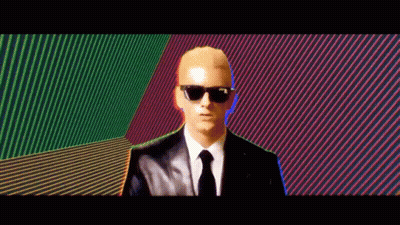 Man In Suit And Tie With Sunglasses GIF
