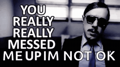 Man In Suit And Tie With Sunglasses And Mustache GIF