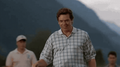 Man In Suit And Tie With Your Fired Above Him GIF
