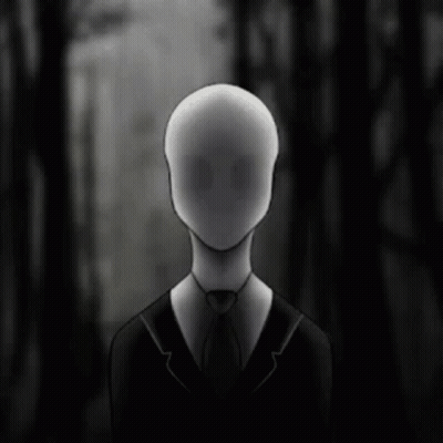 Man In Suit And Tie Without Face GIF