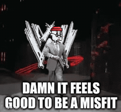 Man In Suit And Tie WWE Damn It Feels Good GIF