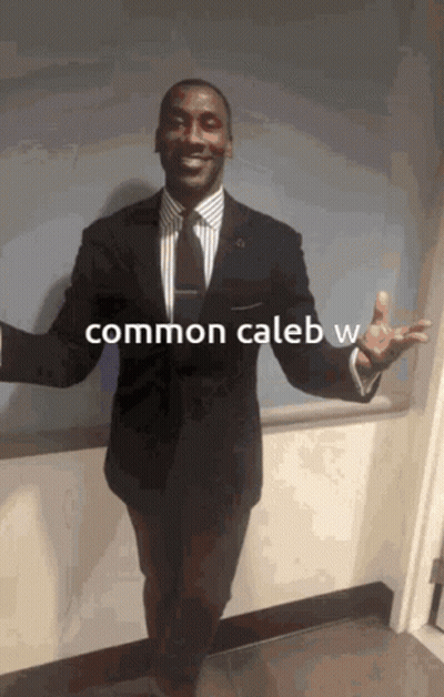 Man In Suit Arms Outstretched Common Caleb W GIF