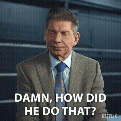 Man In Suit Asking How Did He Do That GIF