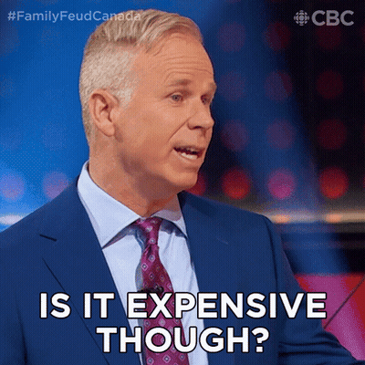 Man In Suit Asking If Expensive Though GIF