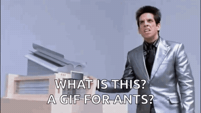 Man In Suit Asking What Is This GIF For Ants GIF