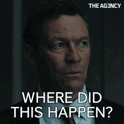 Man In Suit Asking Where Did This Happen GIF