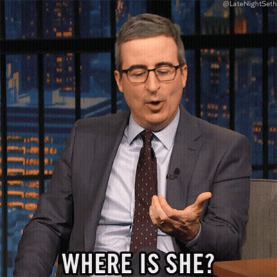 Man In Suit Asking Where She Is GIF