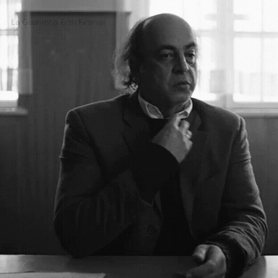 Man In Suit At La Guardia Film Festival GIF