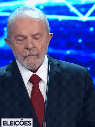 Man In Suit At Microphone Eleições GIF