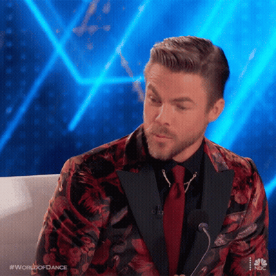 Man In Suit At Microphone World Of Dance GIF