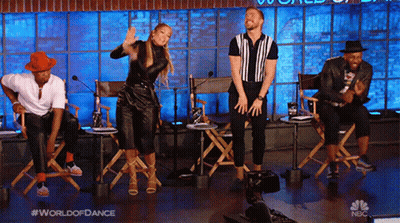 Man In Suit At Microphone World Of Dance GIF