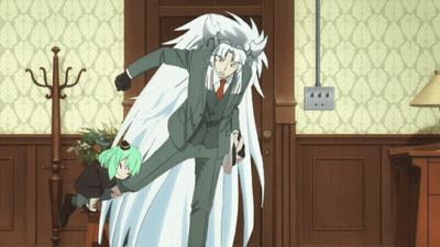 Man In Suit Carrying Girl GIF
