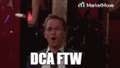 Man in Suit Celebrating DCA FTW